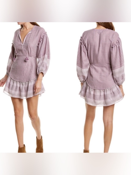SAYLOR Dresses & Skirts - SAYLOR Malka Mini Dress purple Size L Large